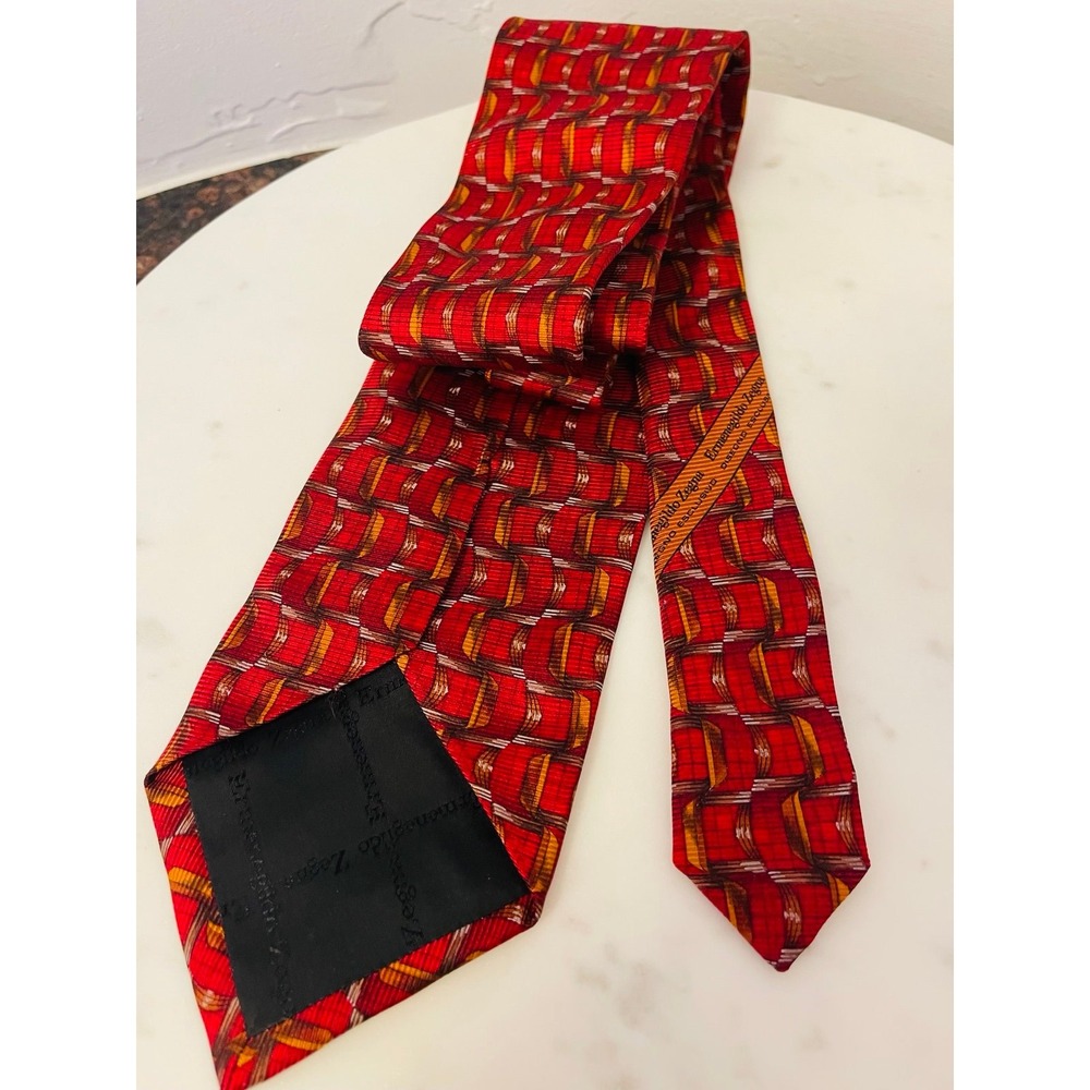 Ermenegildo Zegna Limited Edition Silk Tie‎